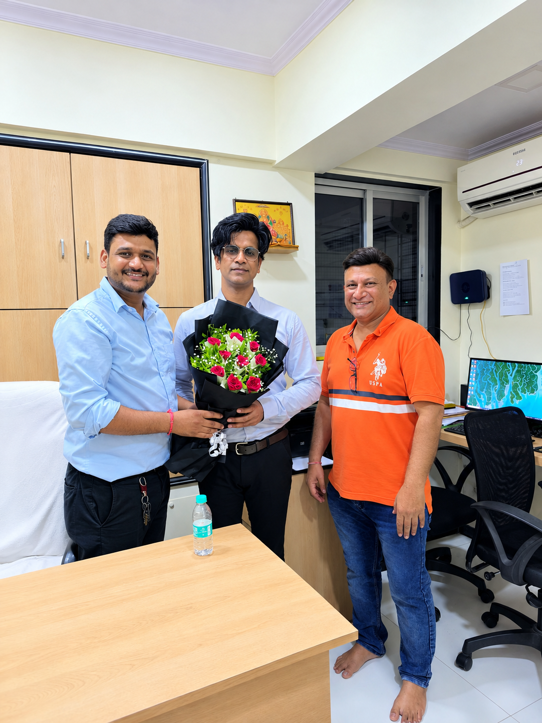 Happy customer Mr. Gillurkar Sir after purchasing a Apartment in Thane